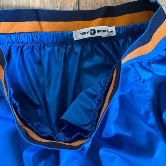 TORY BURCH Sport Athletic Swoosh Nylon Midi Skirt - Picture 5 of 9